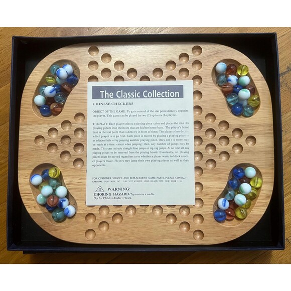 The Classic Collection Chinese Checkers - Picture 1 of 2